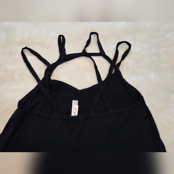 RVCA Black Strappy Harness Back Fit & Flare Mini Dress XS - Picture 8 of 8